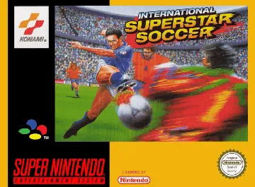 International Superstar Soccer (Europe) box cover front